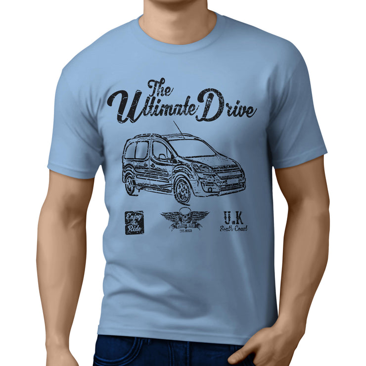 JL Ultimate Illustration for a Citroen Berlingo Multispace Motorcar fan T-shirt