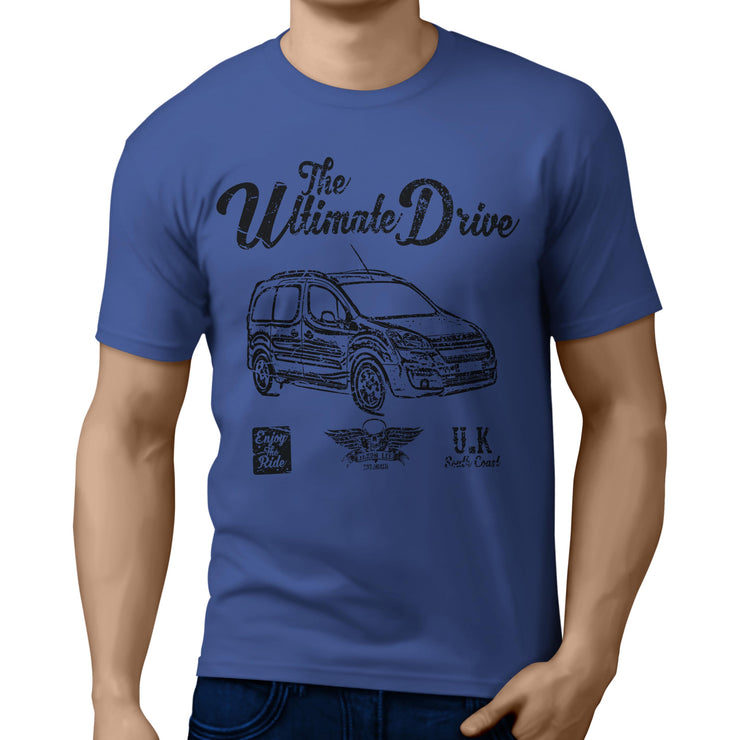JL Ultimate Illustration for a Citroen Berlingo Multispace Motorcar fan T-shirt