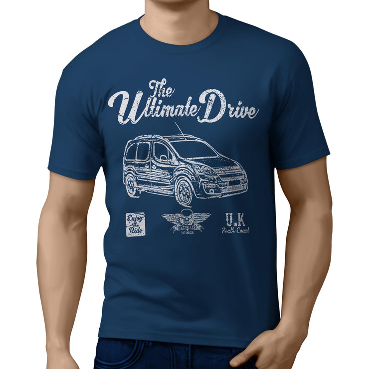 JL Ultimate Illustration for a Citroen Berlingo Multispace Motorcar fan T-shirt