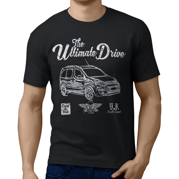JL Ultimate Illustration for a Citroen Berlingo Multispace Motorcar fan T-shirt