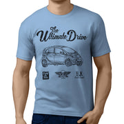 JL Ultimate Illustration for a Citroen C-Zero Motorcar fan T-shirt