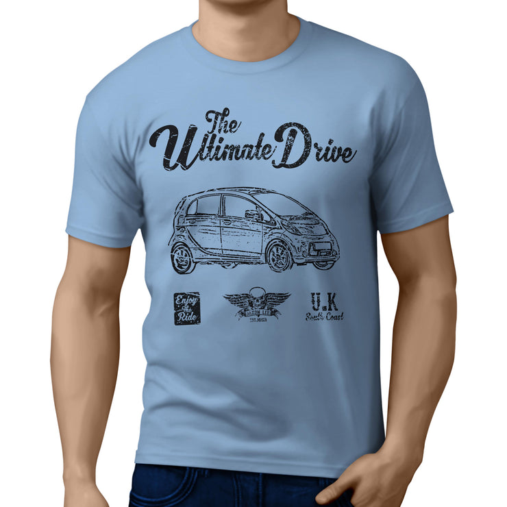 JL Ultimate Illustration for a Citroen C-Zero Motorcar fan T-shirt