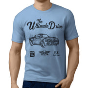JL Ultimate Illustration For A Fiat 124 Spider Motorcar Fan T-shirt