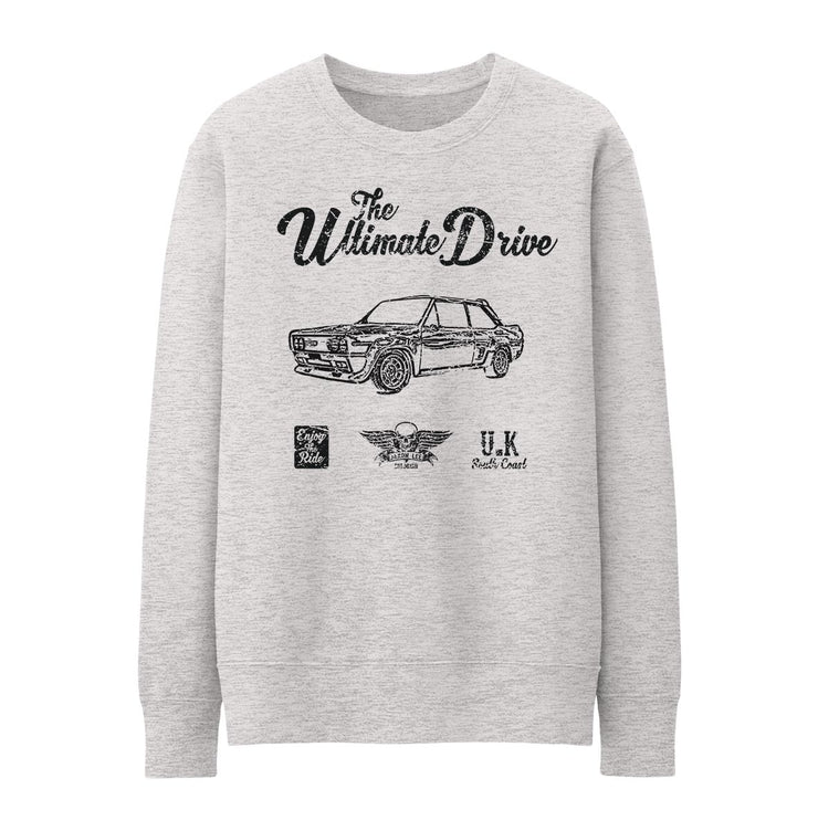 JL Ultimate Illustration For A Fiat 131 Abarth Motorcar Fan Jumper