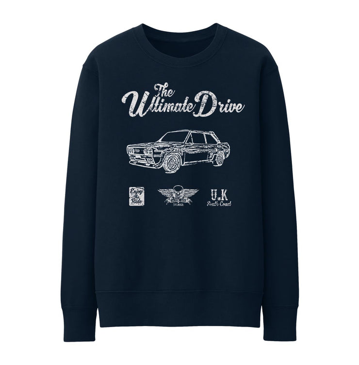 JL Ultimate Illustration For A Fiat 131 Abarth Motorcar Fan Jumper