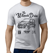 JL Ultimate Illustration For A Fiat Panda 100HP Motorcar Fan T-shirt