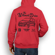 JL Ultimate Illustration For A Fiat Panda 100HP Motorcar Fan Hoodie