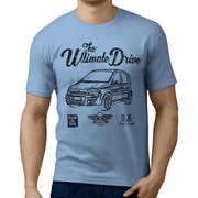 JL Ultimate Illustration For A Fiat Panda 100HP Motorcar Fan T-shirt