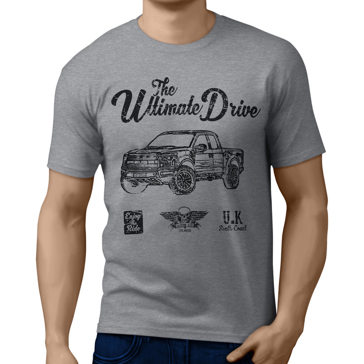 JL Ultimate Illustration For A Ford F-150 Motorcar Fan T-shirt