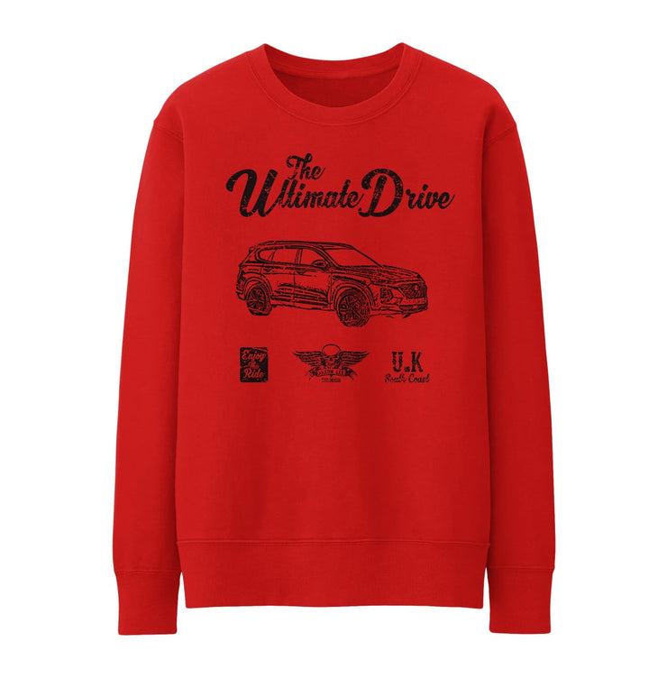 JL Ultimate Illustration For A Hyundai Santa Fe Motorcar Fan Jumper
