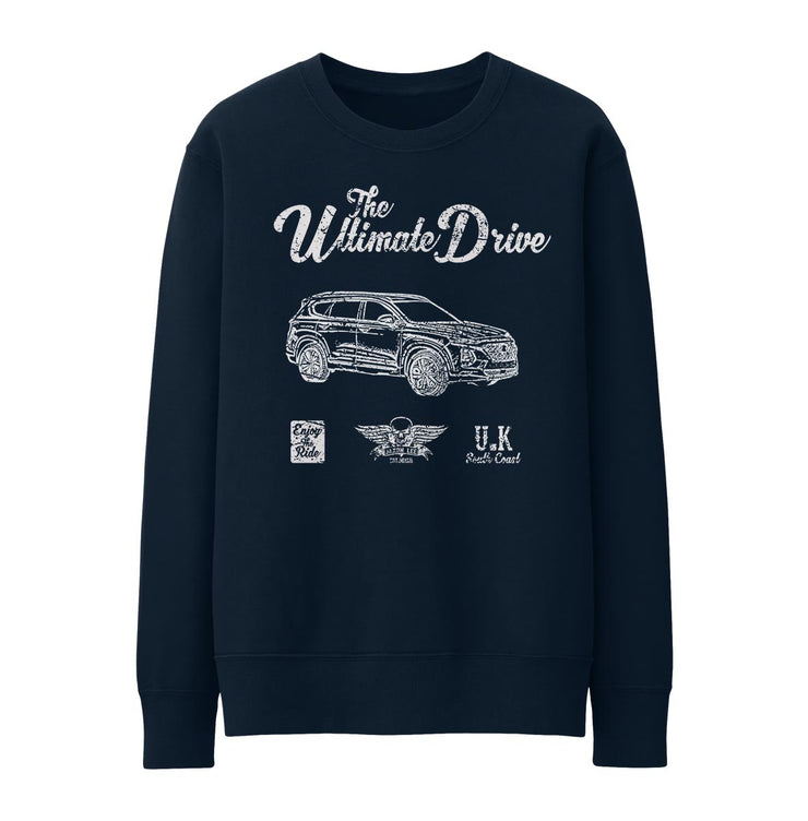 JL Ultimate Illustration For A Hyundai Santa Fe Motorcar Fan Jumper