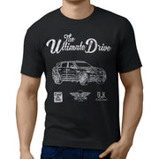 JL Ultimate Illustration for a Jaguar F-Pace Motorcar fan T-shirt