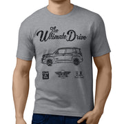 JL Ultimate Illustration for a Jeep Renegade Motorcar fan T-shirt