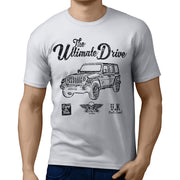 JL Ultimate Illustration for a Jeep Wrangler fan T-shirt