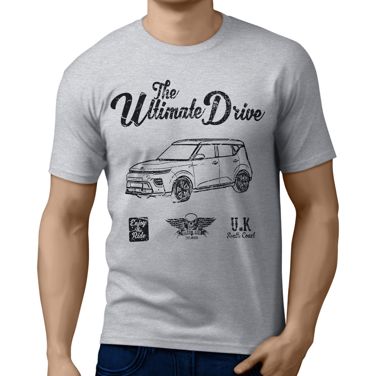 JL Ultimate Illustration for a Kia Soul EV fan T-shirt