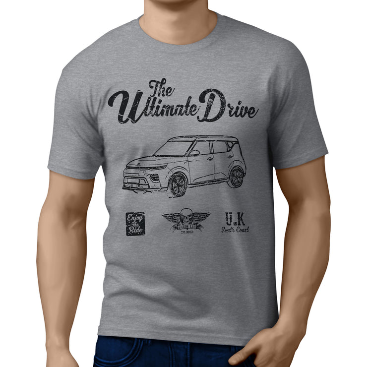JL Ultimate Illustration for a Kia Soul EV fan T-shirt
