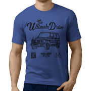 JL Ultimate Illustration for a Mercedes Benz G Class Motorcar fan T-shirt