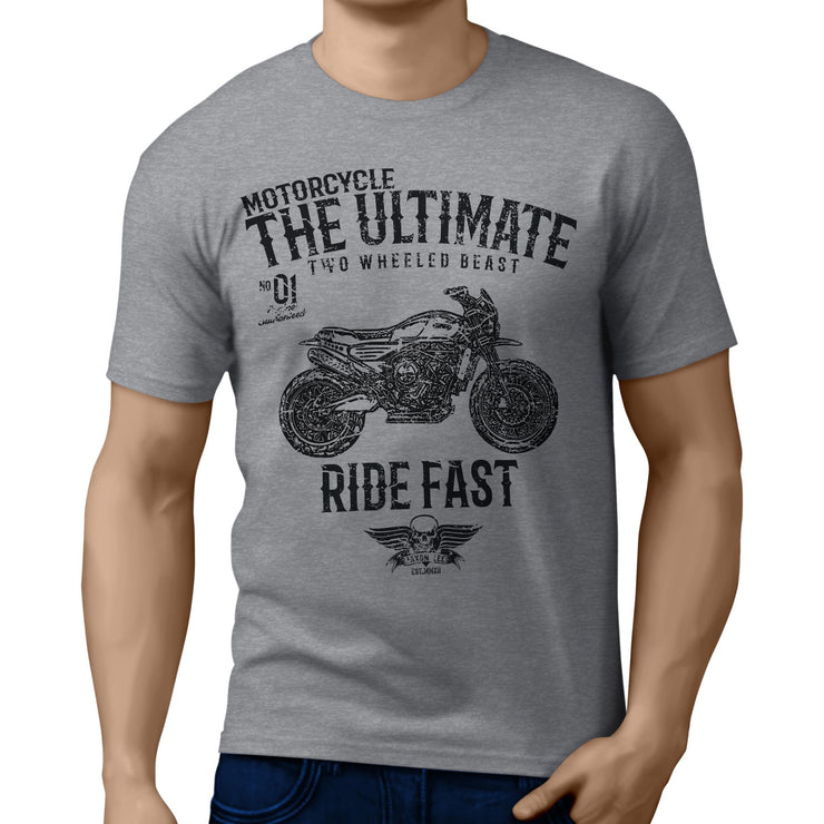 JL Ultimate Illustration For A Norton Atlas Ranger Motorbike Fan T-shirt
