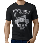 JL Ultimate Illustration For A Norton Atlas Ranger Motorbike Fan T-shirt