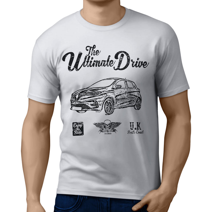 JL Ultimate Illustration for a Renault Zoe Motorcar fan T-shirt