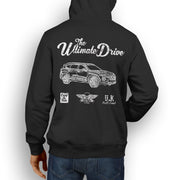 JL Ultimate Illustration For A Hyundai Santa Fe Motorcar Fan Hoodie
