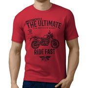 JL Ultimate Illustration For A Triumph Scrambler 1200 XC Motorbike Fan T-shirt