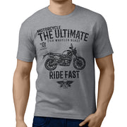 JL Ultimate Illustration For A Triumph Scrambler 1200 XC Motorbike Fan T-shirt