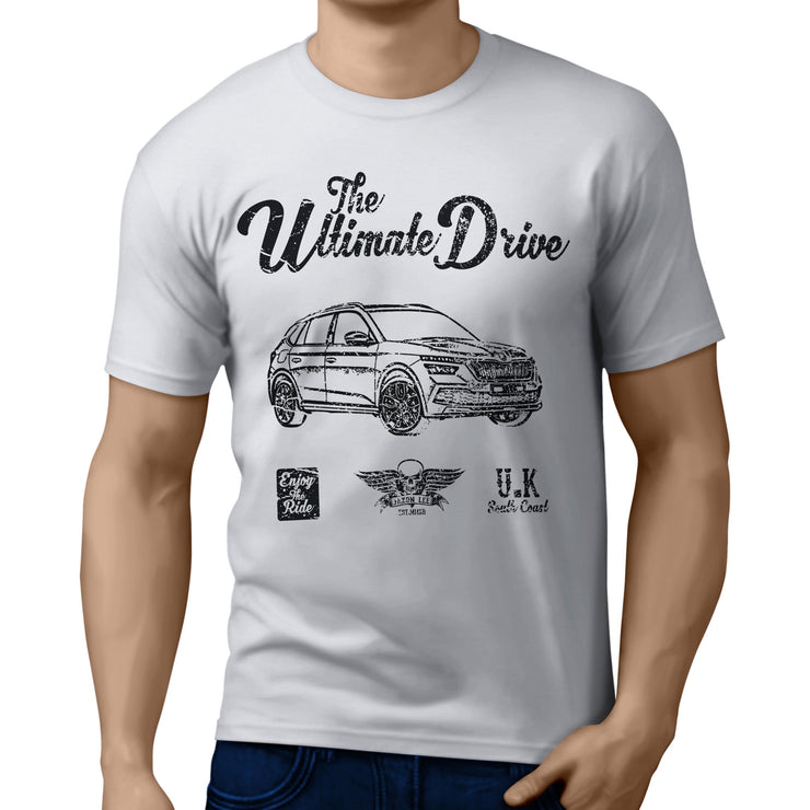 JL Ultimate Illustration for a Skoda Kamiq Motorcar fan T-shirt