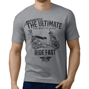 JL Ultimate Illustration For A Suzuki Address Motorbike Fan T-shirt