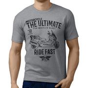 JL Ultimate Illustration For A Suzuki Burgman 400 Motorbike Fan T-shirt