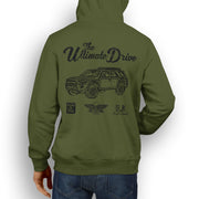 JL Ultimate Illustration For A Toyota 4Runner Motorcar Fan Hoodie