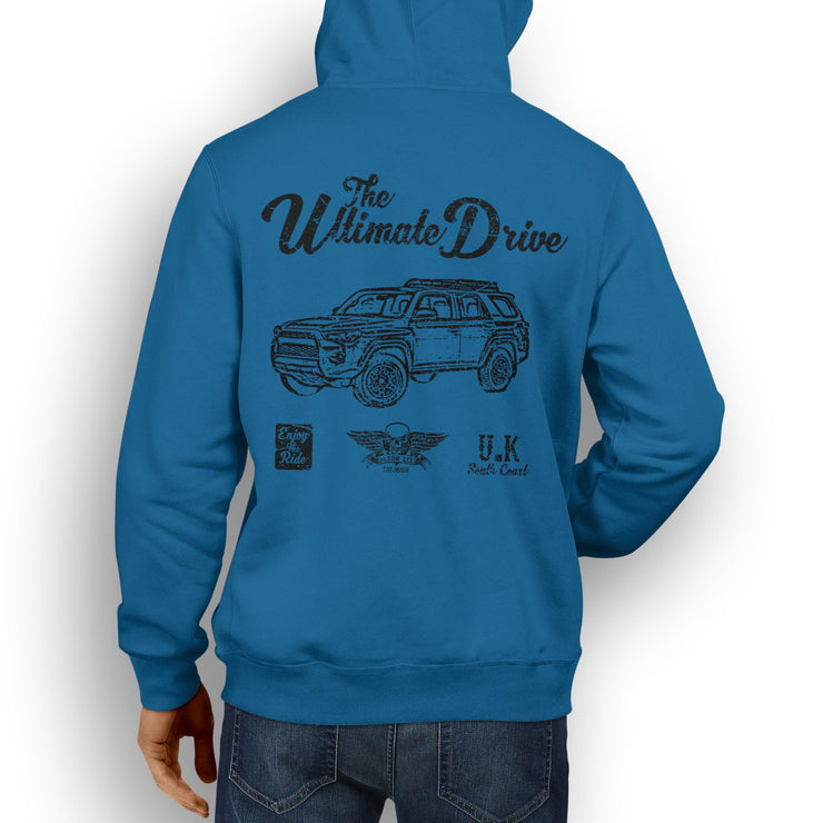 JL Ultimate Illustration For A Toyota 4Runner Motorcar Fan Hoodie