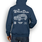 JL Ultimate Illustration For A Toyota 4Runner Motorcar Fan Hoodie