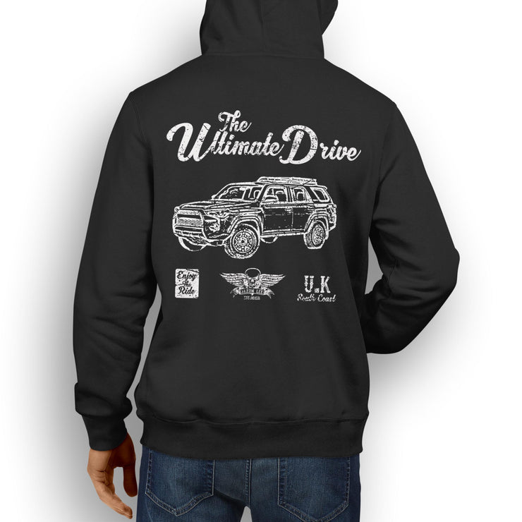 JL Ultimate Illustration For A Toyota 4Runner Motorcar Fan Hoodie