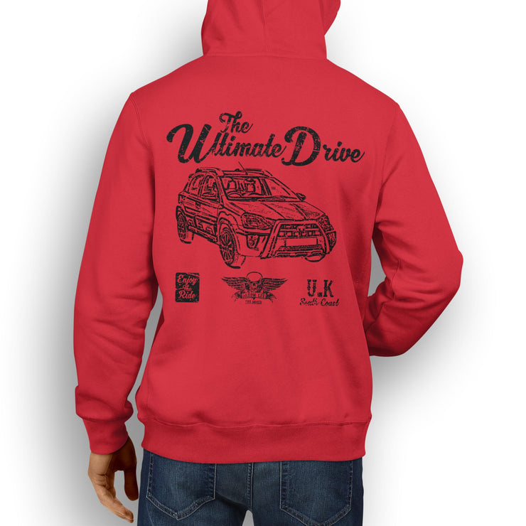 JL Ultimate Illustration For A Toyota Eitos Cross Motorcar Fan Hoodie