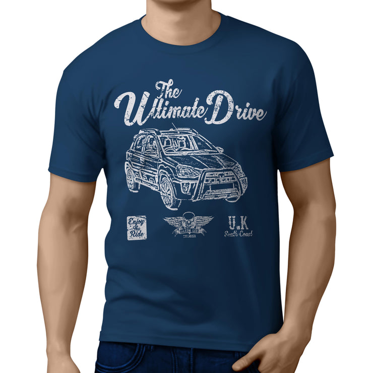 JL Ultimate Illustration For A Toyota Eitos Cross Motorcar Fan T-shirt