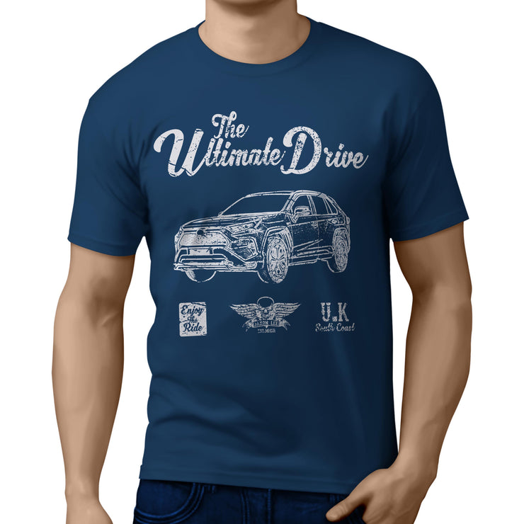 JL Ultimate Illustration for a Toyota RAV4 Motorcar fan T-shirt