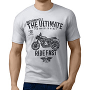 JL Ultimate Art Tee aimed at fans of Triumph Speed Twin Motorbike Fan T-shirt