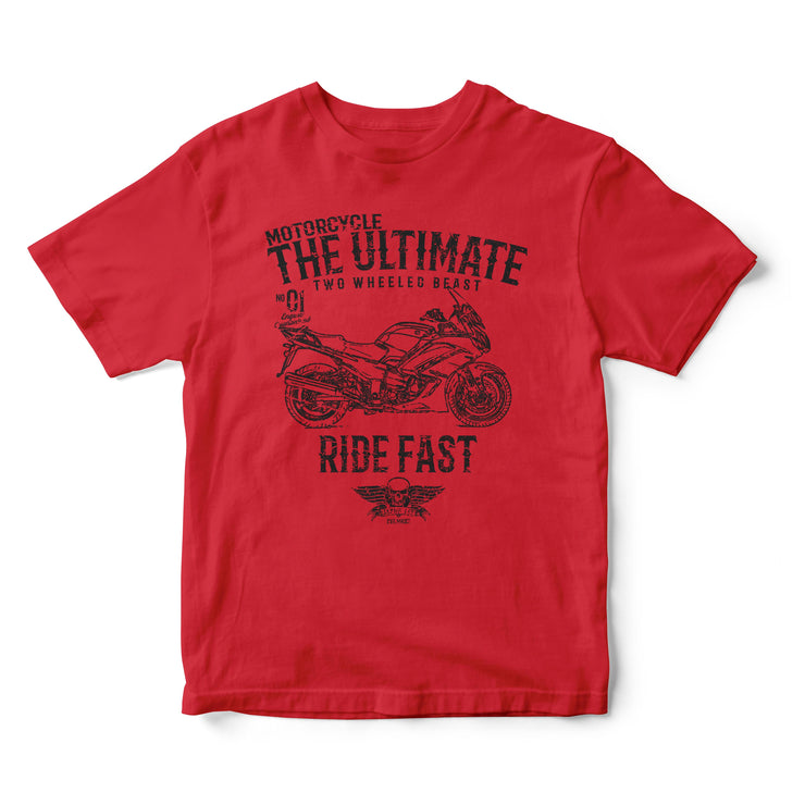 JL Ultimate Illustration For A Yamaha FJR1300 Motorbike Fan T-shirt