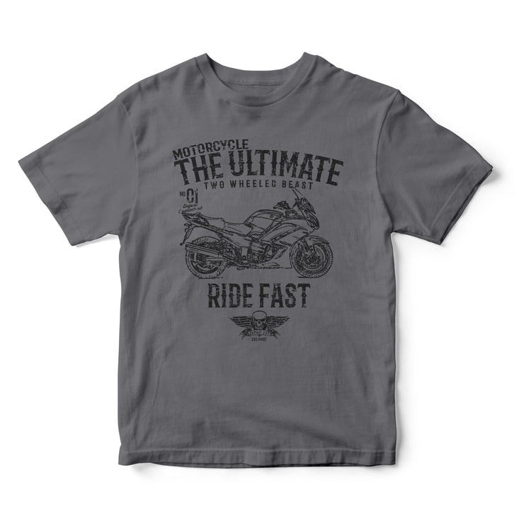 JL Ultimate Illustration For A Yamaha FJR1300 Motorbike Fan T-shirt