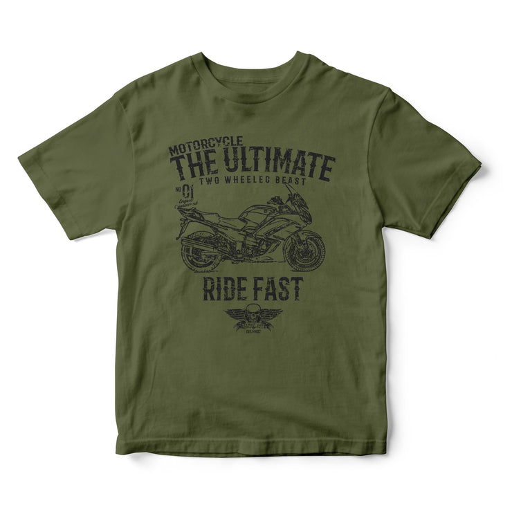 JL Ultimate Illustration For A Yamaha FJR1300 Motorbike Fan T-shirt