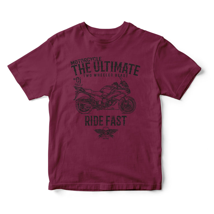 JL Ultimate Illustration For A Yamaha FJR1300 Motorbike Fan T-shirt