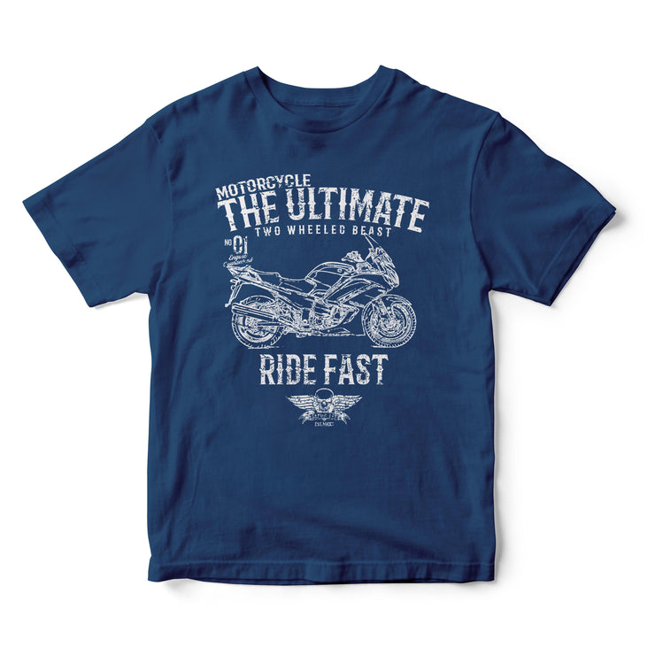 JL Ultimate Illustration For A Yamaha FJR1300 Motorbike Fan T-shirt