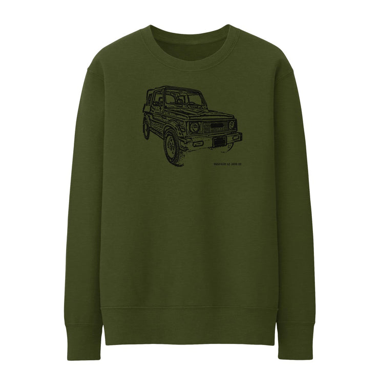 JL Illustration For A 1986 Suzuki Samurai Motorcar Fan Jumper