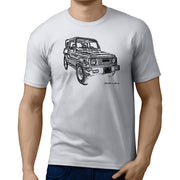 JL Illustration For A 1986 Suzuki Samurai Motorcar Fan T-shirt