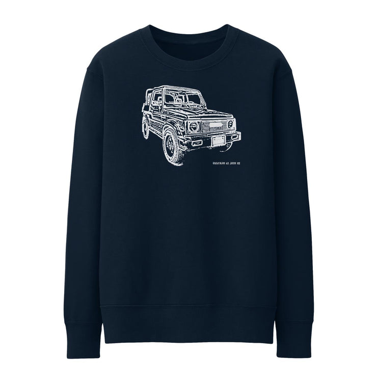 JL Illustration For A 1986 Suzuki Samurai Motorcar Fan Jumper