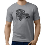 JL Illustration For A 1986 Suzuki Samurai Motorcar Fan T-shirt