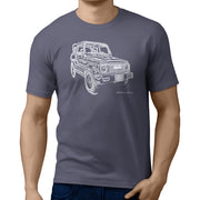 JL Illustration For A 1986 Suzuki Samurai Motorcar Fan T-shirt