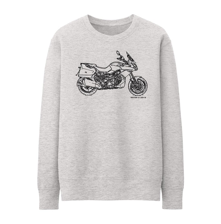 JL Illustration for a Aprilia Caponord 1200 ABS Motorbike fan Jumper