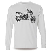 JL Illustration for a Aprilia Caponord 1200 ABS Motorbike fan LS-Tshirt